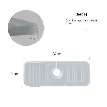 Silicone Faucet Pad Kitchen Gadgets Bathroom Mat