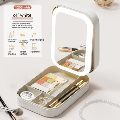 Makeup Storage Box With LED Light