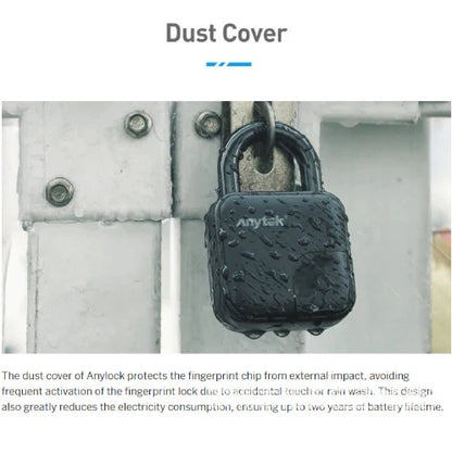 Waterproof L3 Fingerprint Padlock