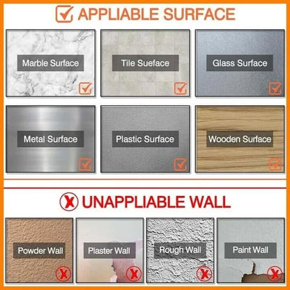 Multifunctional Double Sided Adhesive Tape（60 PCS）