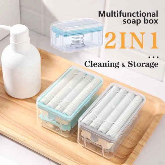 Roller Type Soap Dish Holder For Bathroom™