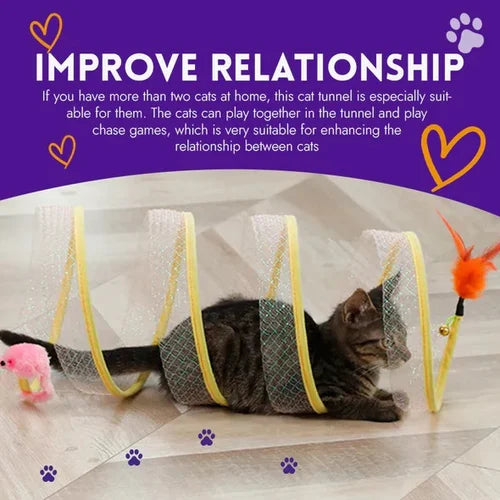 🐈Folded cat tunnel🔥Buy 2 Get 1 Free🔥