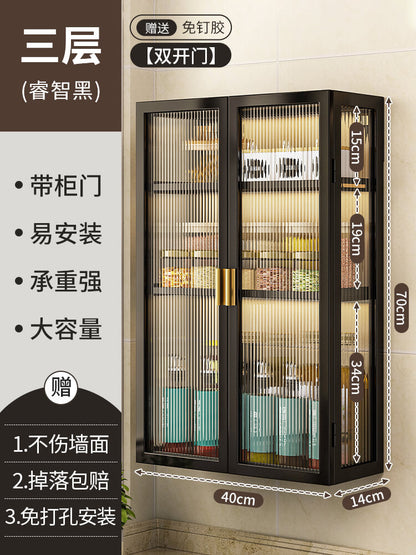 Kitchen wall mounted storage rack™